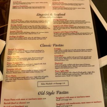 The Venetian Restaurant - Dinner menu - Italian Near Me - San Diego, California