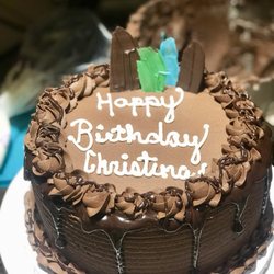 Sweet Treats and More - Simple birthday cake with chocolate drips