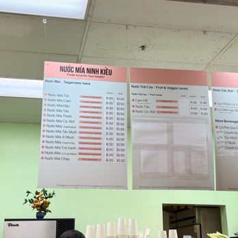 Nuoc Mia Bach Dang Sugarcane - Menu - Juice Bars & Smoothies Near Me - San Jose, California Nuoc Mia Bach Dang Sugarcane - Menu - Juice Bars & Smoothies Near Me - San Jose, California