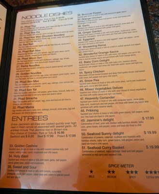 Menu photo 2 Jasmine Thai Cuisine Lacey, WA Menu photo 2 Jasmine Thai Cuisine Lacey, WA
