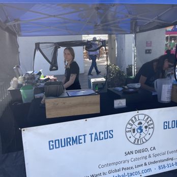 Global Tacos Grill - Girl looking at camera didn't give a damn about my food. - Caterers Near Me