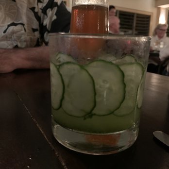 El Quenepo - Cucumber cocktail - Caribbean Near Me - Vieques, Puerto Rico