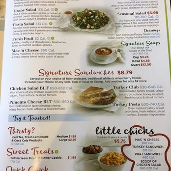 Chicken Salad Chick - Menu 1 - Sandwiches Near Me - Tuscaloosa, Alabama Chicken Salad Chick - Menu 1 - Sandwiches Near Me - Tuscaloosa, Alabama