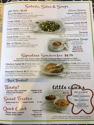 Menu photo 2 Chicken Salad Chick Tuscaloosa, AL Menu photo 2 Chicken Salad Chick Tuscaloosa, AL