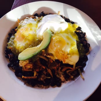 ADios Cafe - A plate of beans, hash browns, and eggs, good! - Coffee & Tea Near Me - Atlanta, Georgia
