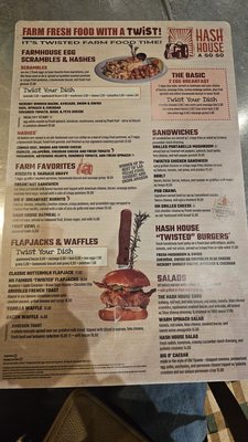 Menu photo 1 Hash House A Go Go Las Vegas, NV Menu photo 1 Hash House A Go Go Las Vegas, NV