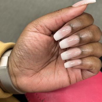 Emmy Nails and Spa - Nails with ombré French - Nail Salons Near Me - Ridgefield, Washington Emmy Nails and Spa - Nails with ombré French - Nail Salons Near Me - Ridgefield, Washington