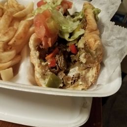 Philly Cheese Steak Sandwich