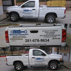 BM Prints Signs & Branding - Cut out vinyl onto company / fleet vehicles