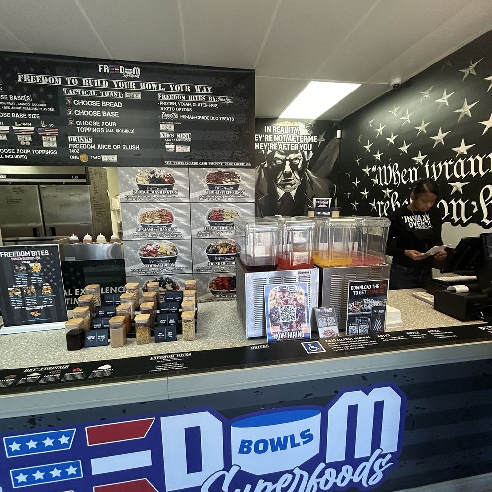 Freedom Bowls - Acai Bowls Near Me - Redlands, California