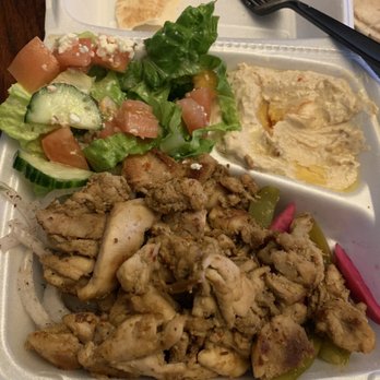 Pita Town - Chicken Shawarma Plate - Mediterranean Near Me - Plano, Texas Pita Town - Chicken Shawarma Plate - Mediterranean Near Me - Plano, Texas