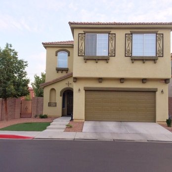 Desert Valley Garage Door Services - Here's a photo of the first house he worked on. The whole garage was busted and needed to be replaced. He did a fantastic job! - Garage Door Services Near Me - Las Vegas, Nevada