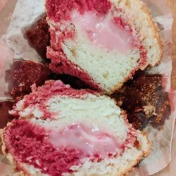 Tim Hortons - Strawberry cheesecake muffin $2.59.