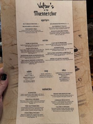 Menu photo 3 Valters at the Maennerchor Columbus, OH Menu photo 3 Valters at the Maennerchor Columbus, OH