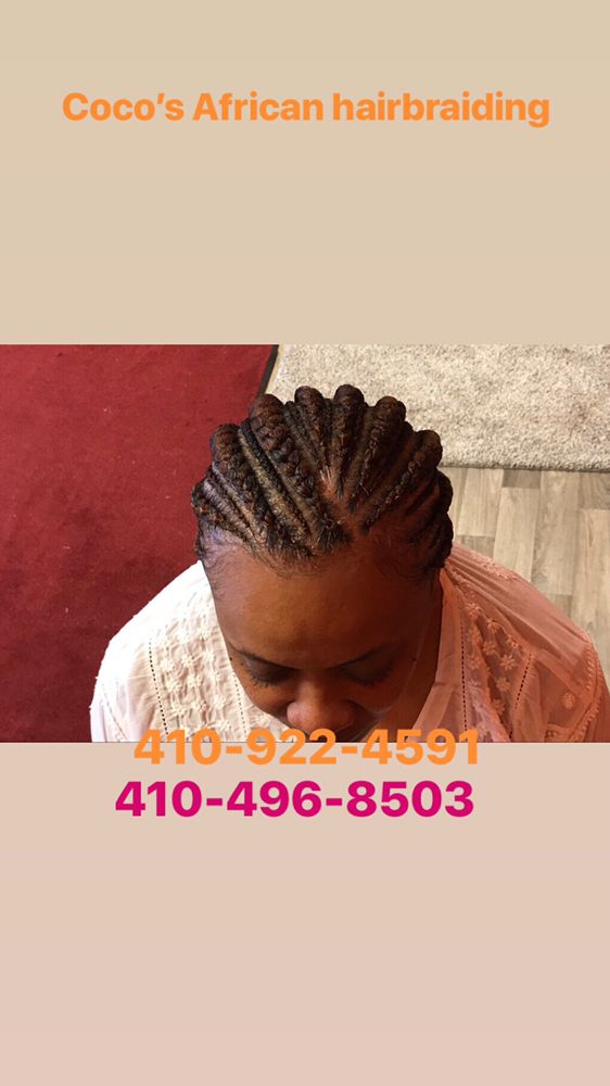 Coco’s African Hair Braiding Logo