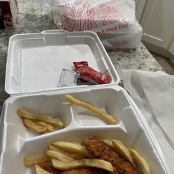 Scotty's Hometown Grill - The box as soon as I opened it.