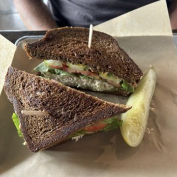 TidePoole's - The glorious Tuna Melt - absolute fire and highly recommend for those tuna lovers! Definitely get extra pickles! - Breakfast & Brunch Near Me - Newport Beach, California
