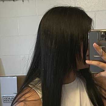 Fancy Cuts - Wide and choppy bangs. - Hair Salons Near Me - Long Beach, California Fancy Cuts - Wide and choppy bangs. - Hair Salons Near Me - Long Beach, California