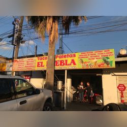 Tacos y Paletas - Store Front - seating inside