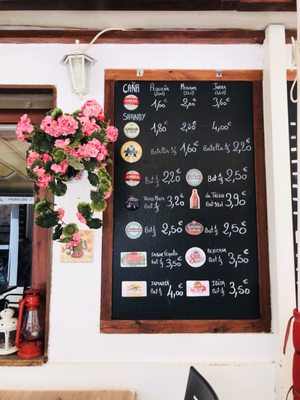 Menu photo 1 Los Bodegueros Ibiza, PM