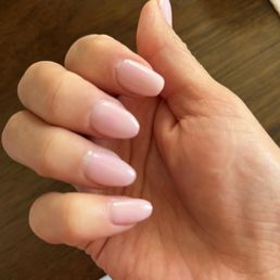 Acrylic almond nails Acrylic almond nails