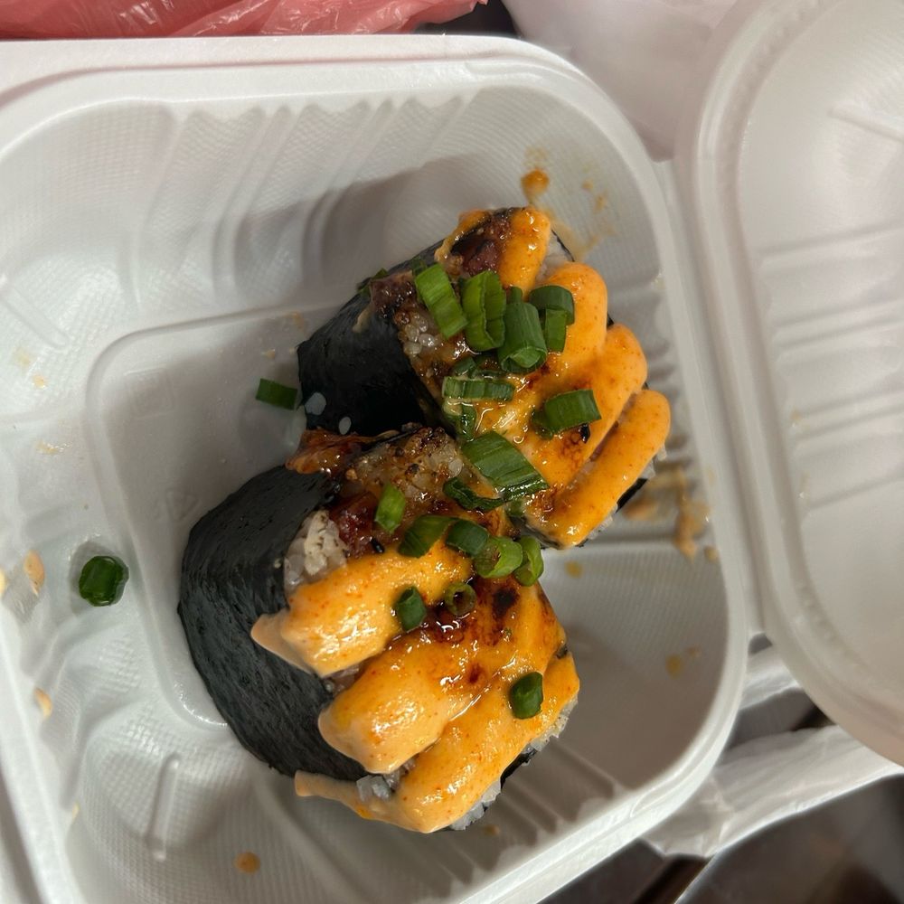 Shootz - 2 Pc Spam Brulee Musubi - Hawaiian Near Me - Stanton, California Shootz - 2 Pc Spam Brulee Musubi - Hawaiian Near Me - Stanton, California