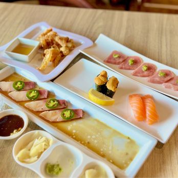 EXO Sushi - Toro uni salmon - Japanese Near Me - Anaheim, California