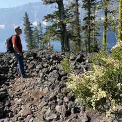 Wizard Island Boat Tour - Trail to Fumarole Bay
