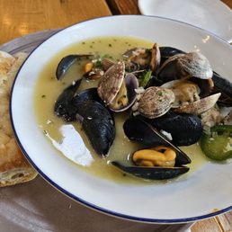 Steamers appetizer.