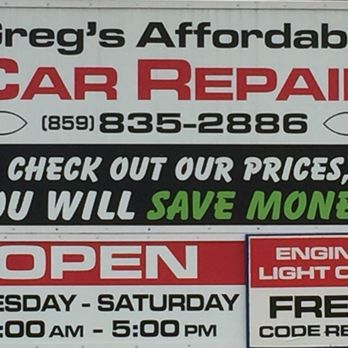 Greg's Affordable Repair