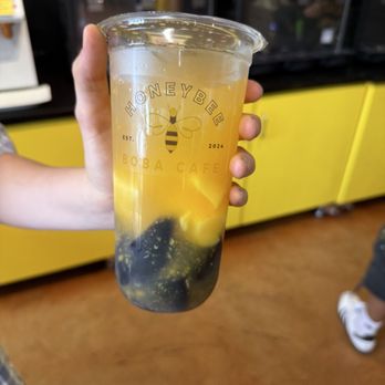 Honeybee Boba Cafe - A mixture of jelly's with on of the tea options! - Bubble Tea Near Me - Sacramento, California Honeybee Boba Cafe - A mixture of jelly's with on of the tea options! - Bubble Tea Near Me - Sacramento, California