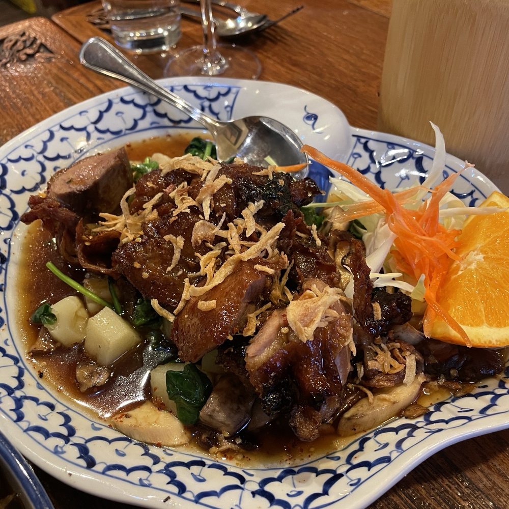 Tee Nee Thai Cuisine - Tamarind Duck - Thai Near Me - San Jose, California