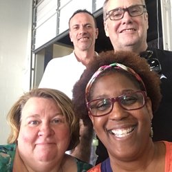 Mid-South Coliseum - Hubby, Brian, Tamara and Me