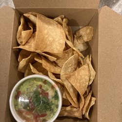 Team Taco - The chips were perfect and the guacamole was fresh.