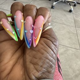 My wonderful nails done by Lina and Lily. Very professional very nice people. My wonderful nails done by Lina and Lily. Very professional very nice people.