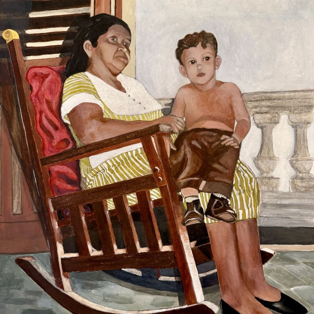 Art Essentials - Acrylic on cardboard. Cuba 1957. by Angel Martinez - Art Supplies Near Me - Santa Barbara, California Art Essentials - Acrylic on cardboard. Cuba 1957. by Angel Martinez - Art Supplies Near Me - Santa Barbara, California