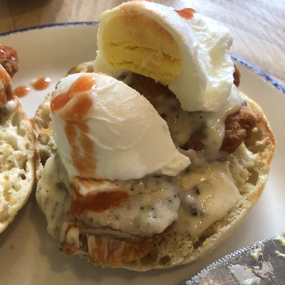 22 Square Restaurant - Over cooked eggs - American Near Me - Savannah, Georgia