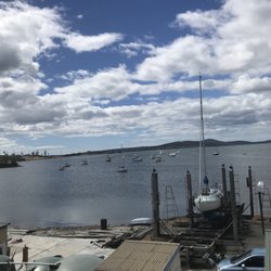 Dunalley Waterfront Cafe - Fantastic food.  Lunch in Dunalley