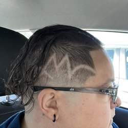 Master Phades Barbershop - M for my last name! I love it!