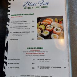 Blue Fin Sushi & Thai Grill