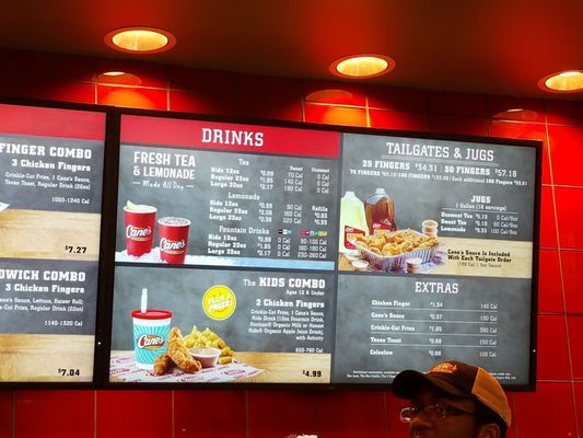 Menu photo 1 Raising Cane's Chicken Fingers Parker, CO Menu photo 1 Raising Cane's Chicken Fingers Parker, CO