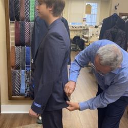 Ted's Clothiers - Our son and his first suit for his brothers wedding 2022.
