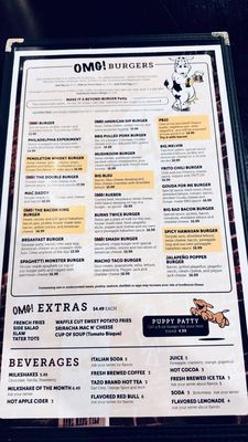 Menu photo 5 OMG! Burgers & Brew Pendleton, OR Menu photo 5 OMG! Burgers & Brew Pendleton, OR