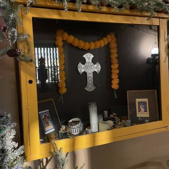 Santa Cecilia - Santa Cecilia altar - Cafes Near Me - Albuquerque, New Mexico
