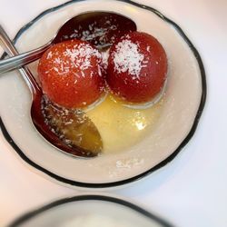 India Clay Oven Restaurant and Bar - Gulab Jamum - it was warm and wow, tasted so delicious combined with the cold Kheer (Rice Pudding).