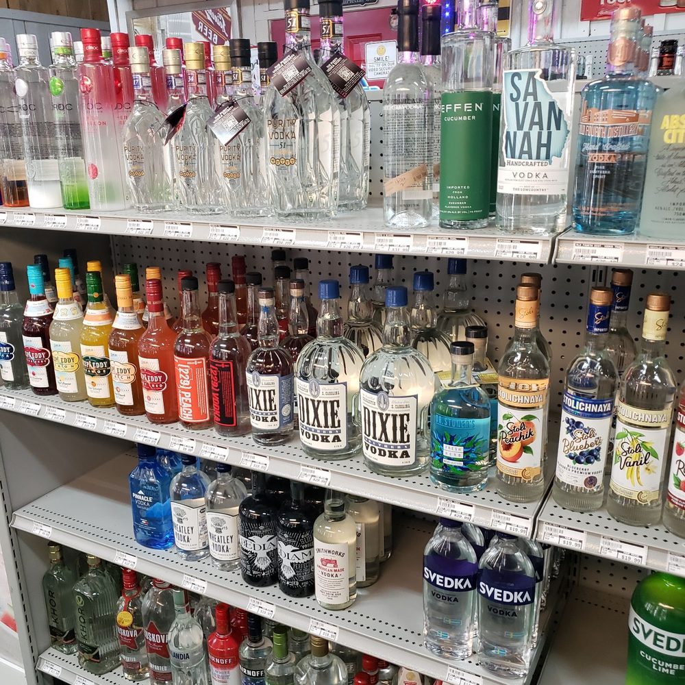 Red Barn Package - a shelf full of liquor bottles - Beer, Wine & Spirits Near Me - Cumming, Georgia Red Barn Package - a shelf full of liquor bottles - Beer, Wine & Spirits Near Me - Cumming, Georgia