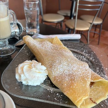 Sicilian Sidewalk Cafe - Nutella crepe. - Desserts Near Me - Toronto, Ontario