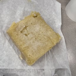 Gluten free lemon bar