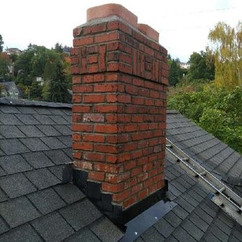 Oregon Chimney - After rebuild - right side angle - Chimney Sweeps Near Me - Portland, Oregon Oregon Chimney - After rebuild - right side angle - Chimney Sweeps Near Me - Portland, Oregon