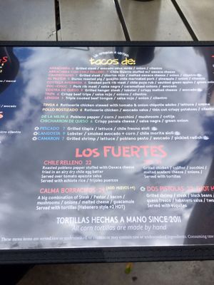Menu photo 1 Machete Tequila + Tacos Denver, CO Menu photo 1 Machete Tequila + Tacos Denver, CO